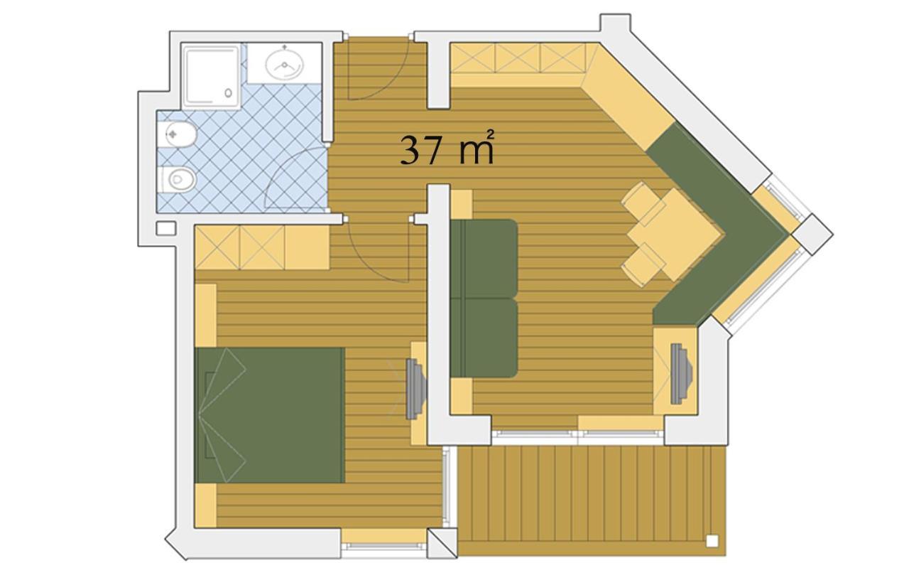Residence Lersc Abtei Exterior foto